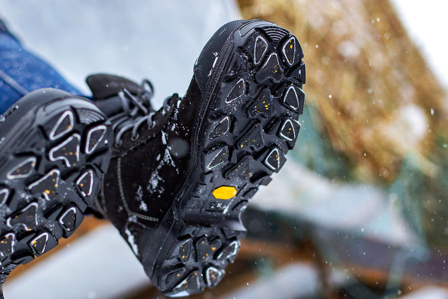Wet Ice Slip Resistant Outsoles